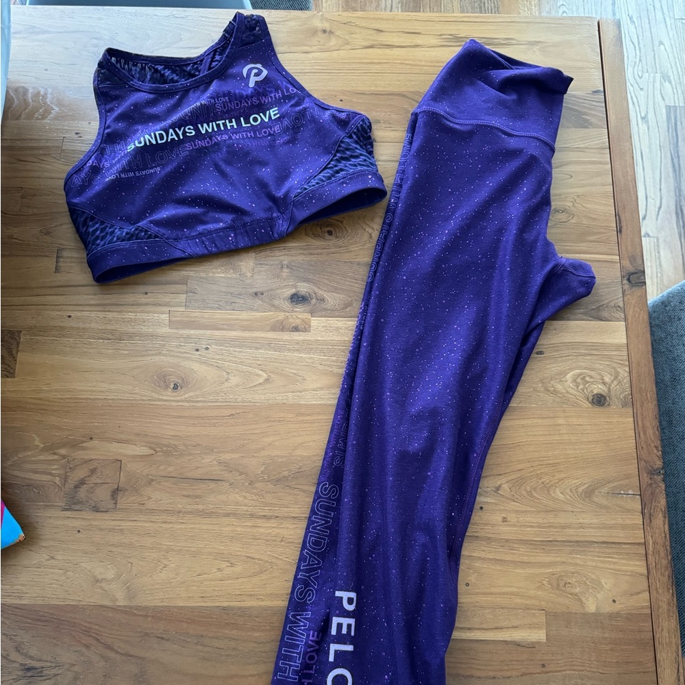 Peloton Sundays with Love workout set - medium